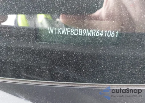 2021 Mercedes-Benz C 300 Sedan from USA, damaged, VIN W1KWF8DB9MR641061